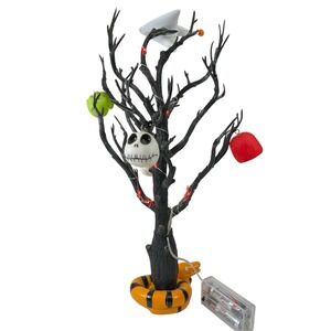 The Nightmare Before Christmas 16" Light Up Halloween Tree Tim Burton WORKS